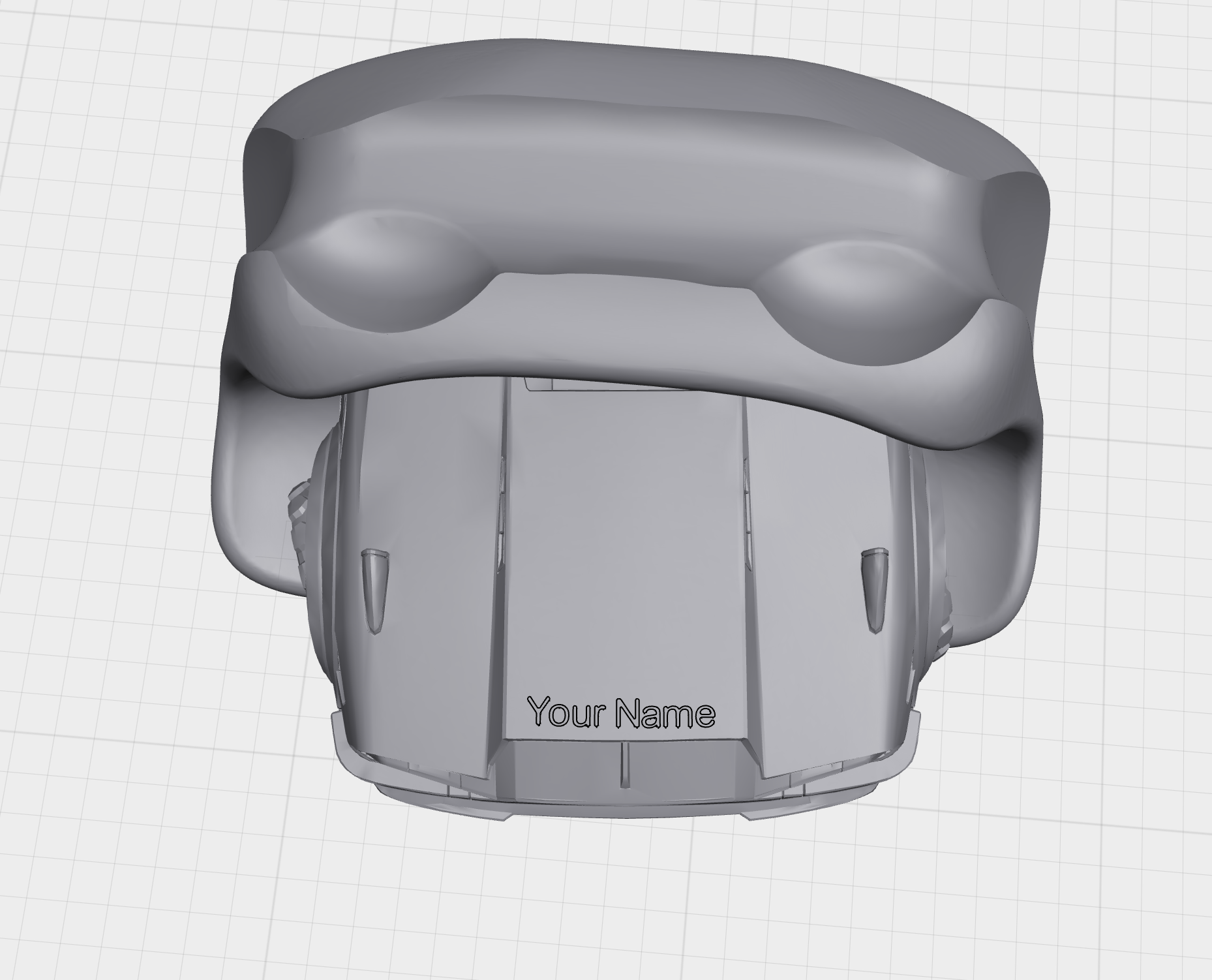 A Rocket League Playstation 4 Controller Stand (DM Me If You Want Me To Put Custom Names In The Comments)