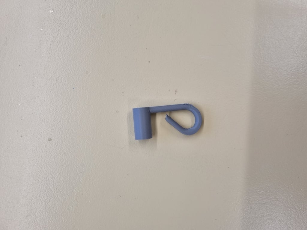 Miniatura 4 do modelo 3D Hook cap for LED lantern pole