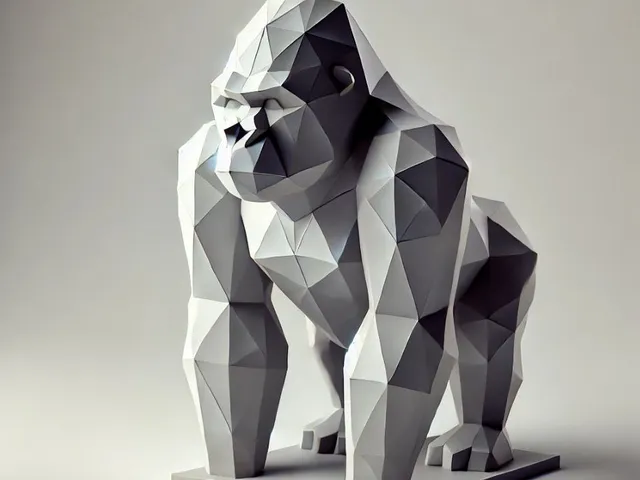 Low poly Gorilly