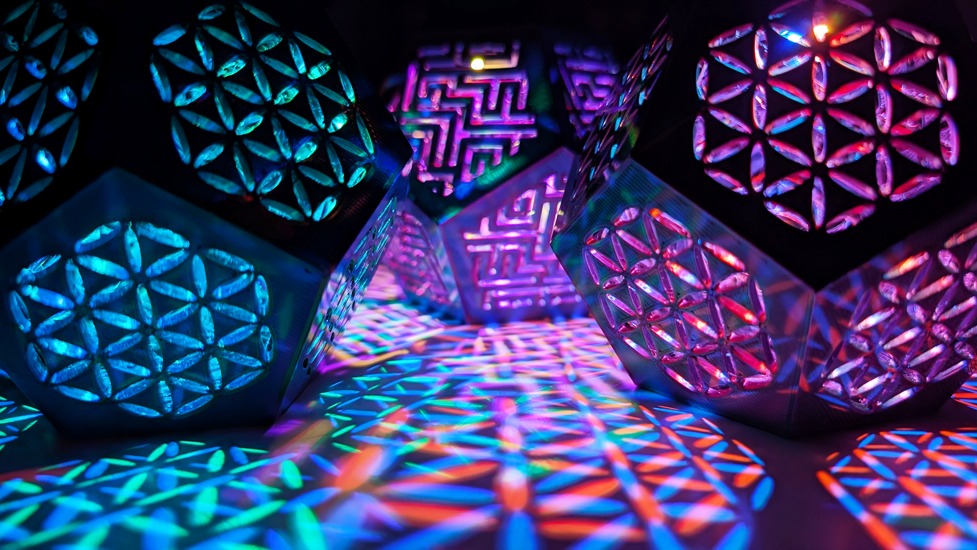 Geometry Projecting Lantern — miniatura 3