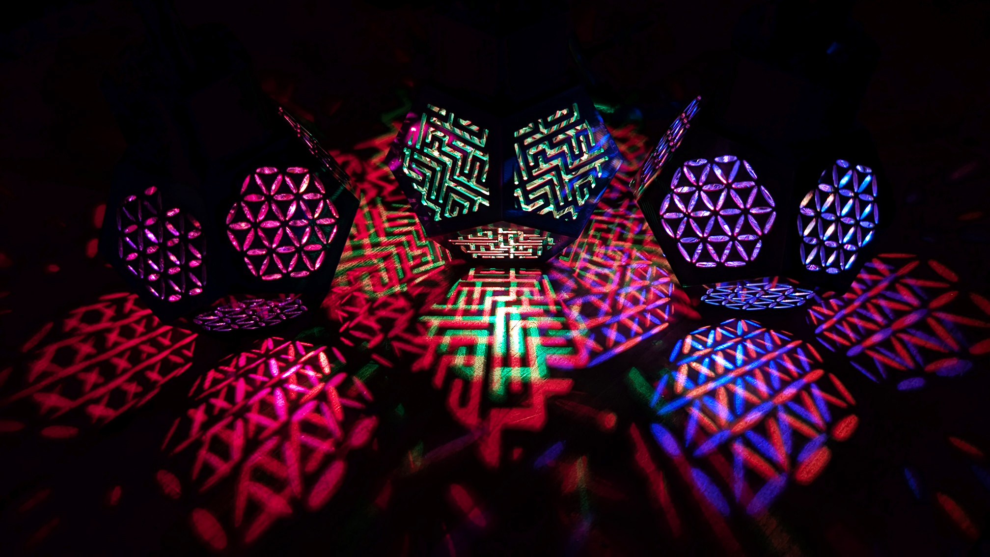 Geometry Projecting Lantern — miniatura 4