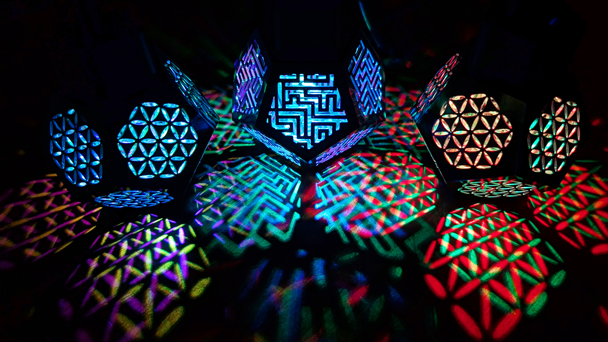 Geometry Projecting Lantern — miniatura 2