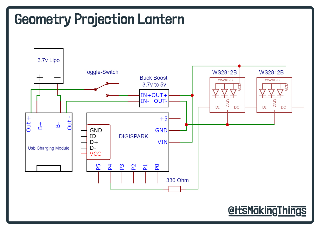 Geometry Projecting Lantern — miniatura 7