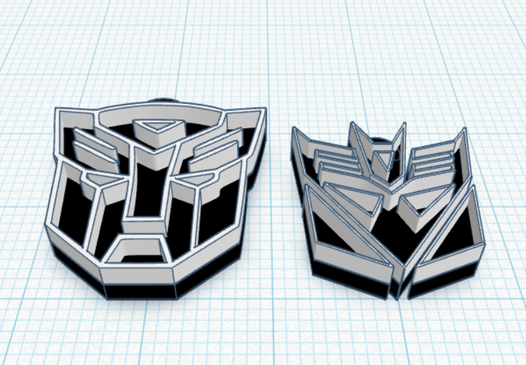 Transformers Keychain 2 Keychains