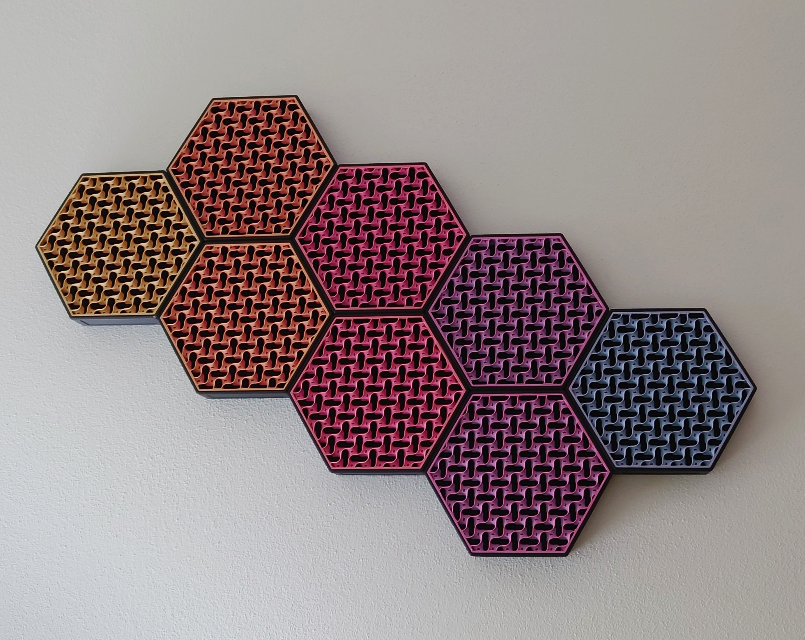 Hexagonal Infill Wall Panels
