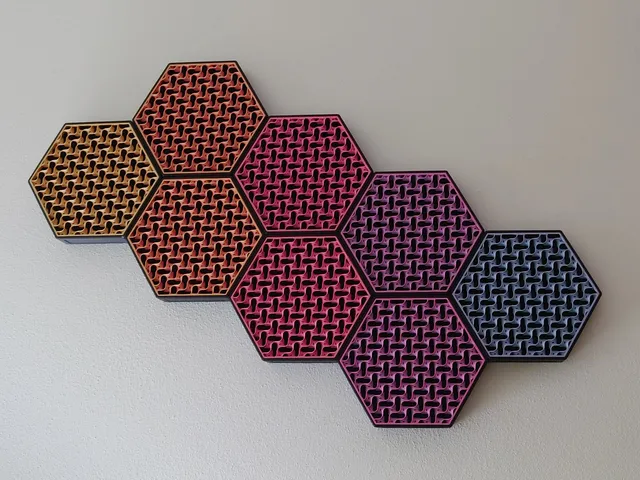 Hexagonal Infill Wall Panels