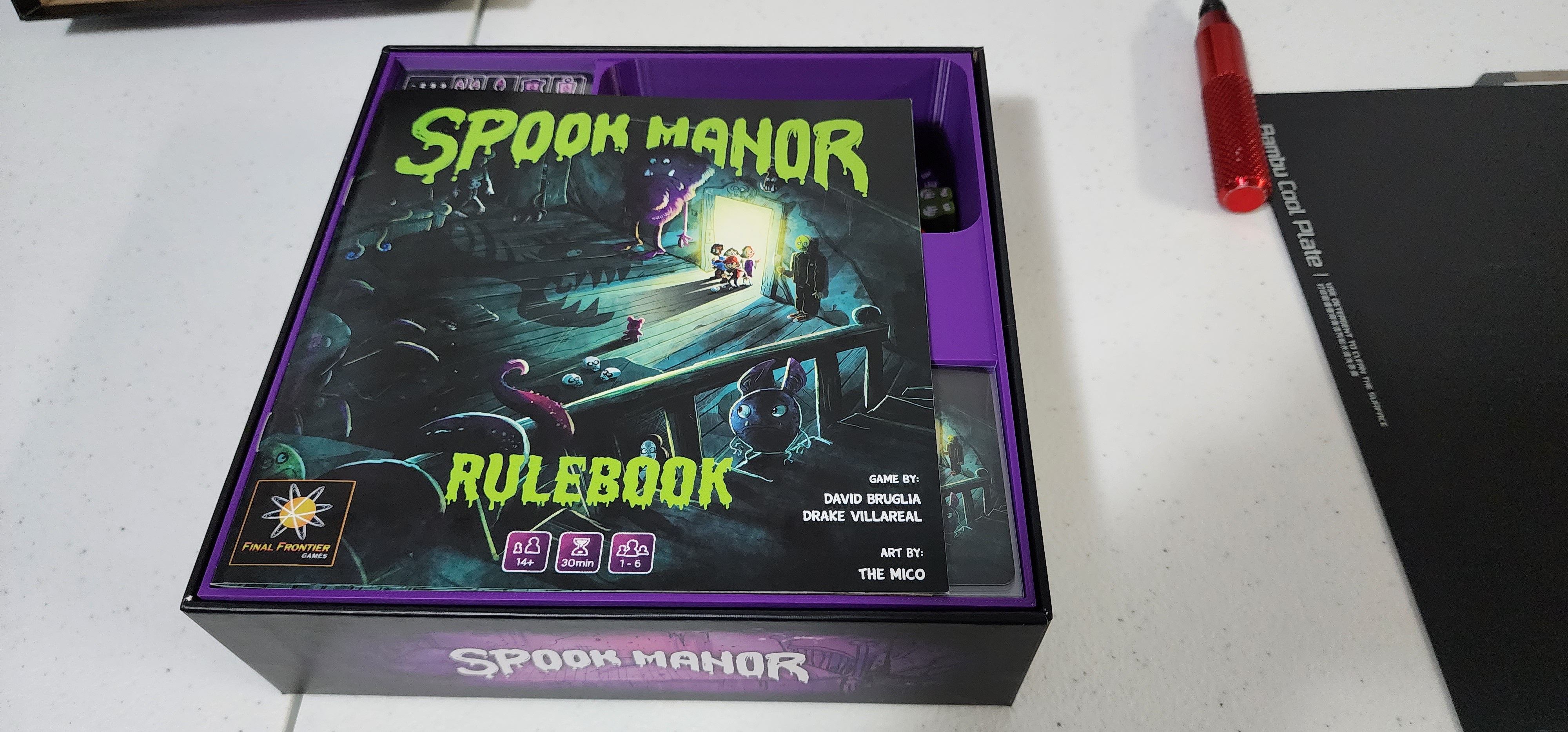 Spook Manor - Boardgame Insert