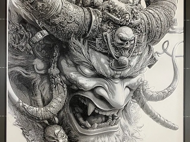 Japanese Oni - Hueforge