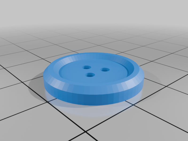 Miniatura 5 do modelo 3D Sewing buttons #005