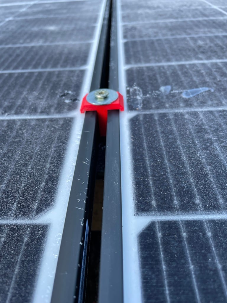 Solar Panel / Module mounting Bracket -- PV Panel / Modul Befestigung — miniatura 2