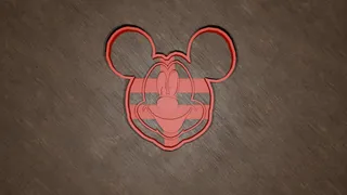 Disney Mickey Mouse cookiecutter