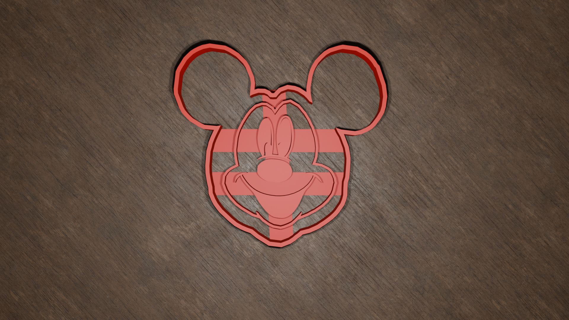 Disney Mickey Mouse cookiecutter