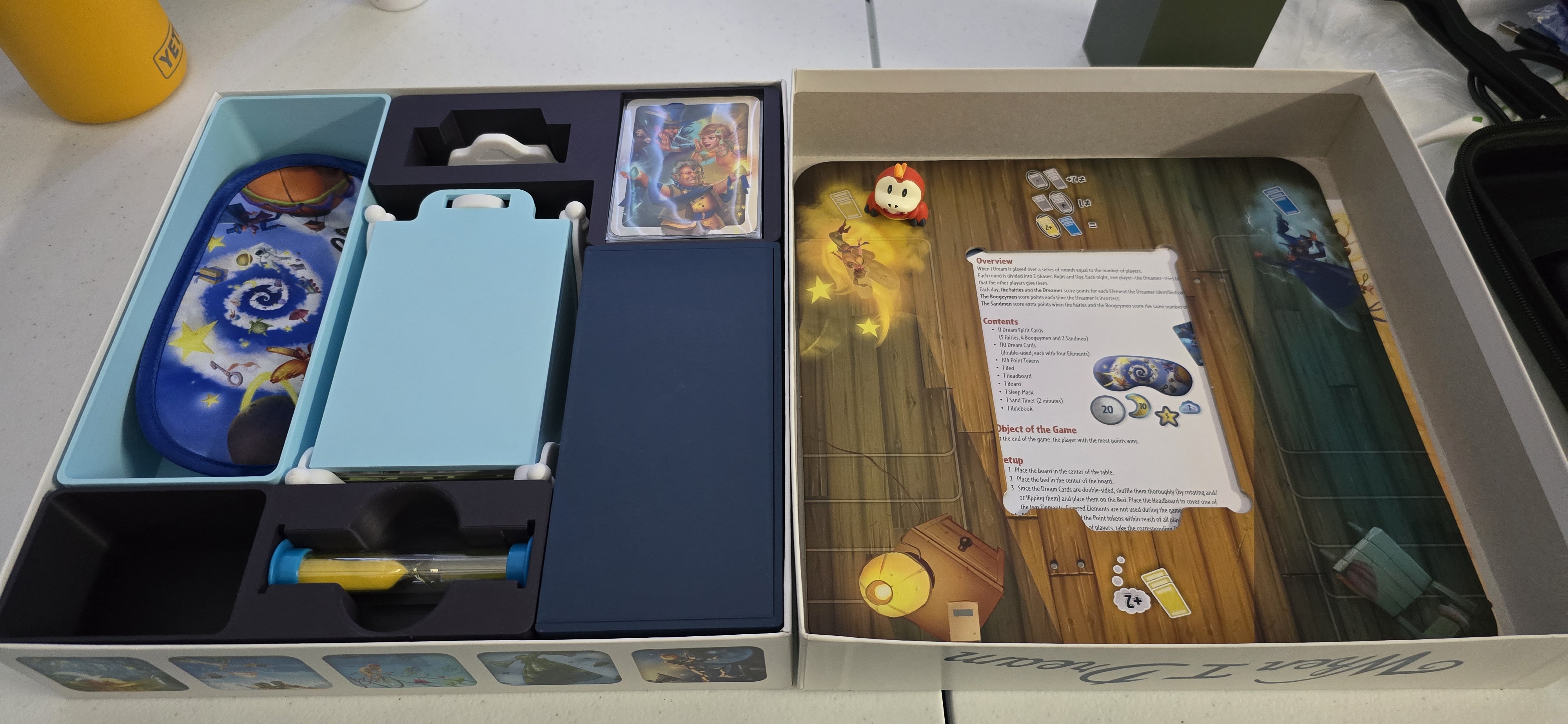 When I Dream - Boardgame Organizer w/ Replacement Pillow