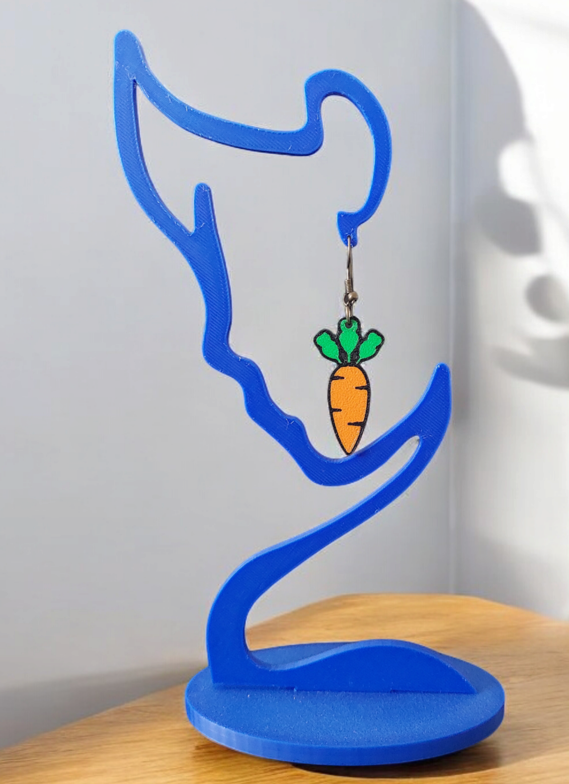 Easter Carrot Multicolor Earrings