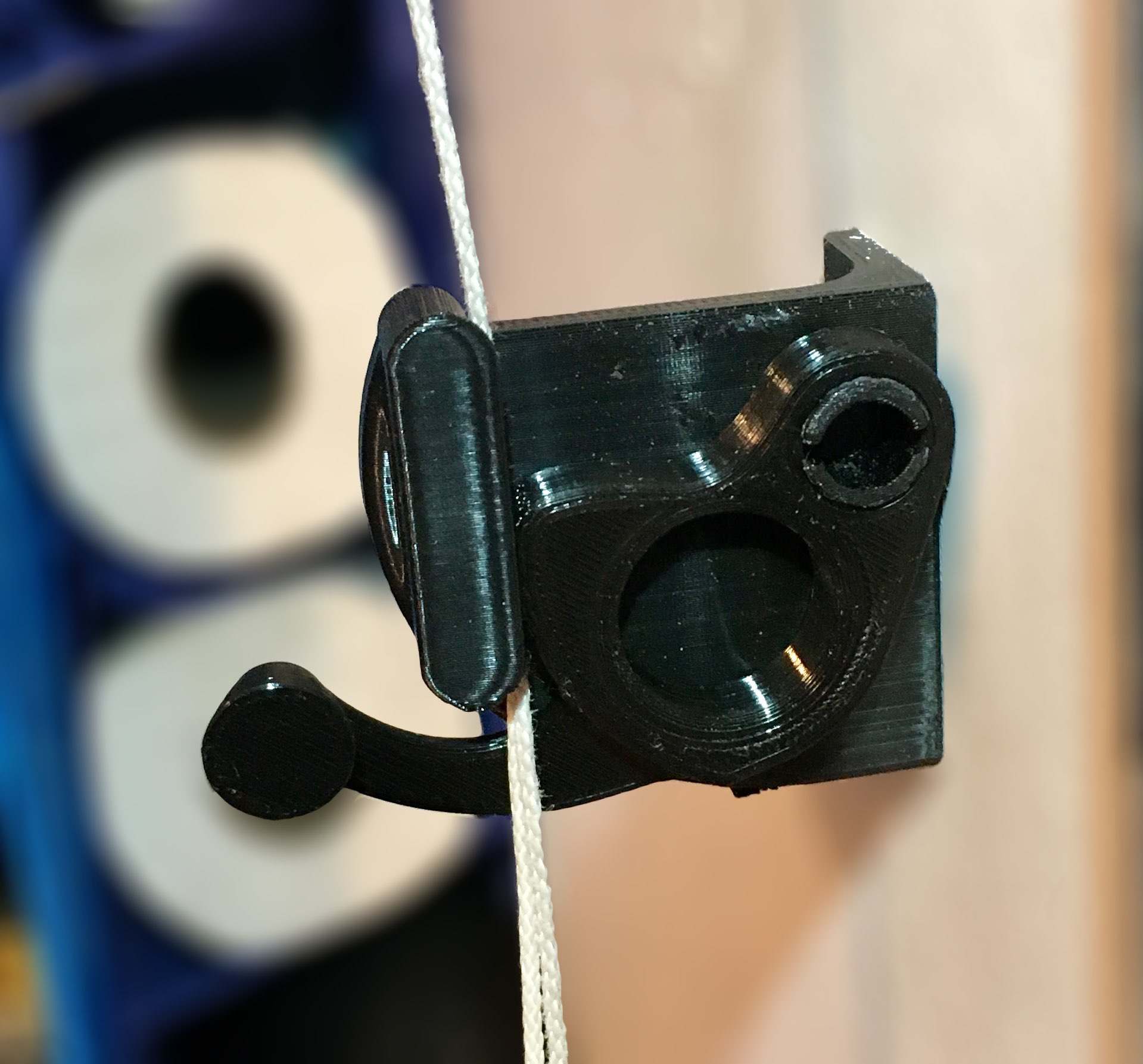 Onehand Cord clamp, blind clamp by J.P. Download free STL model