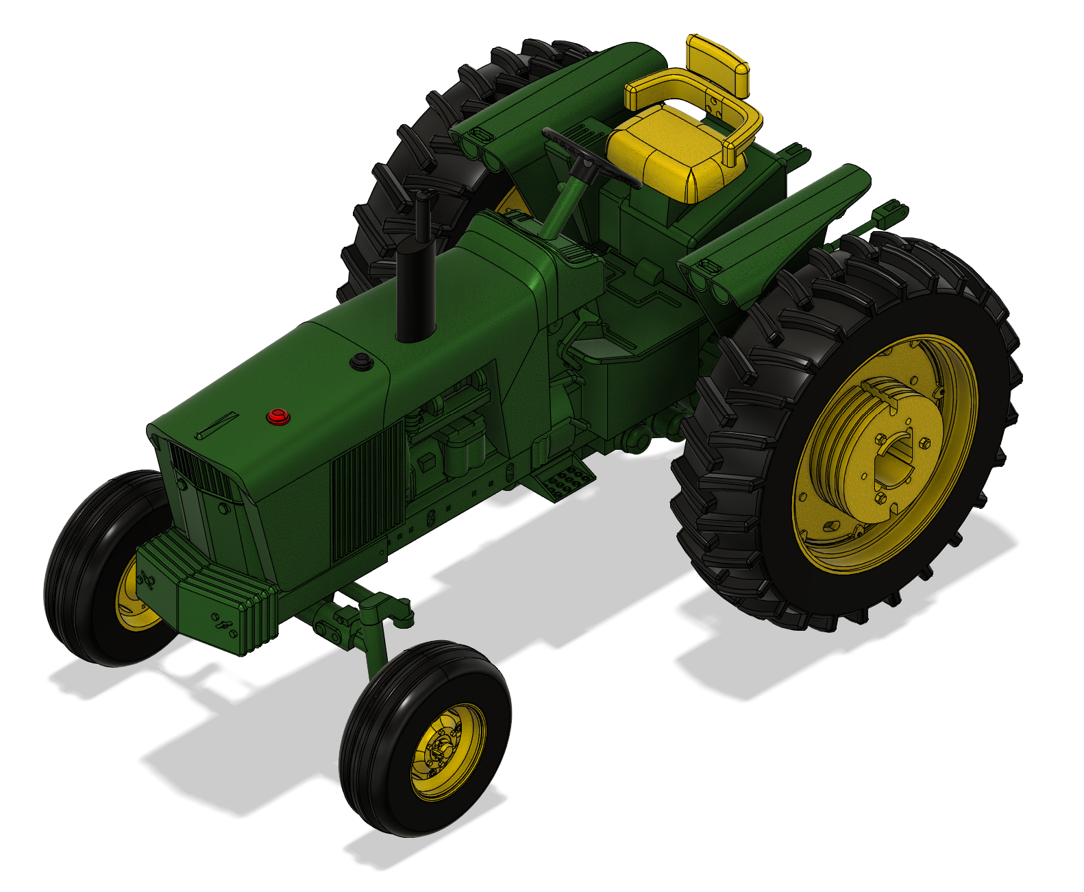 John Deere 3020 Tractor - 1:8th Scale