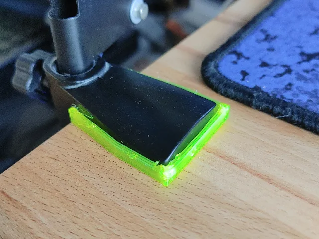 Microphone Arm Clamp Desk TPU Protector