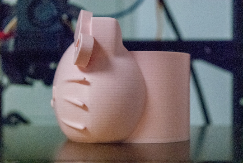 Miniatura 3 do modelo 3D Hello Kitty Planter – High Poly Version
