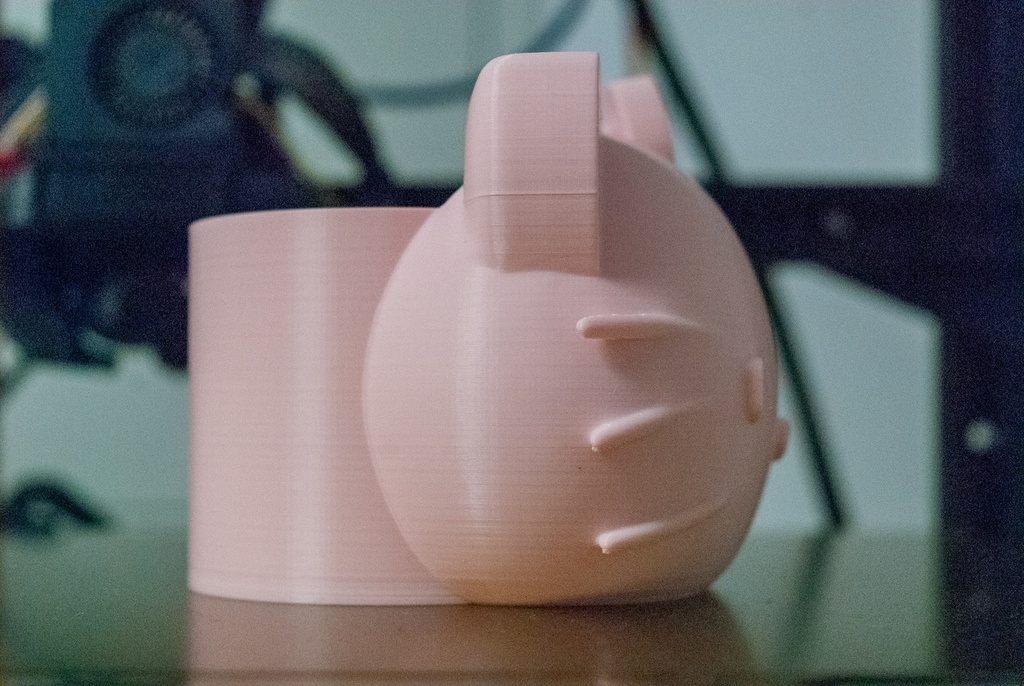 Miniatura 4 do modelo 3D Hello Kitty Planter – High Poly Version