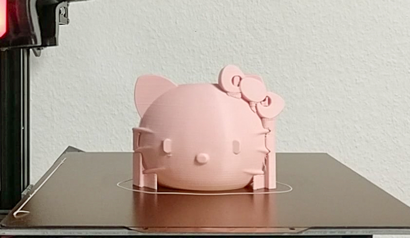 Miniatura 6 do modelo 3D Hello Kitty Planter – High Poly Version