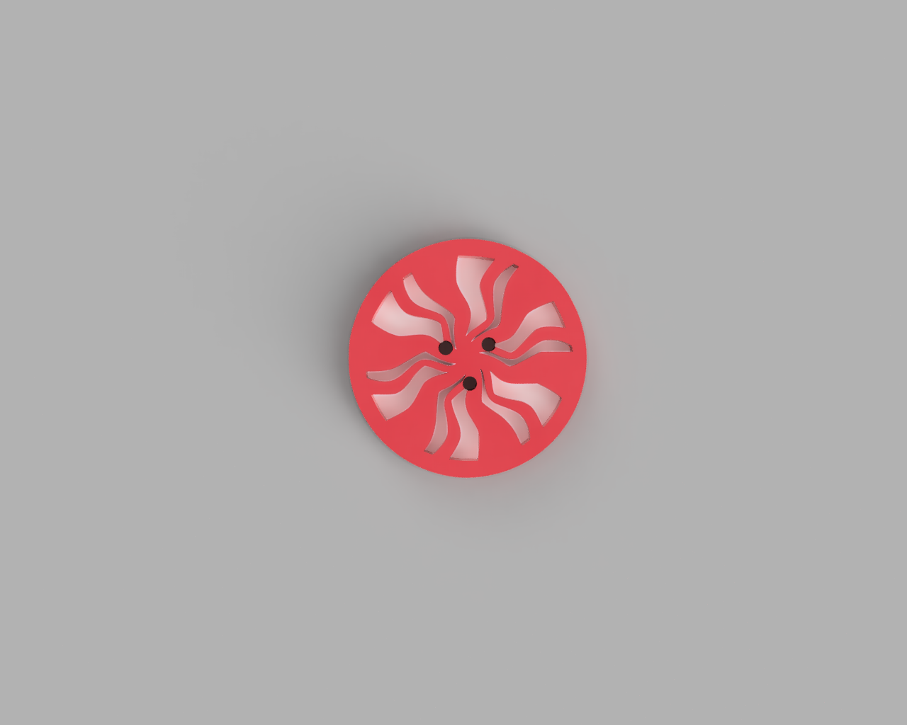 White Stripes Button
