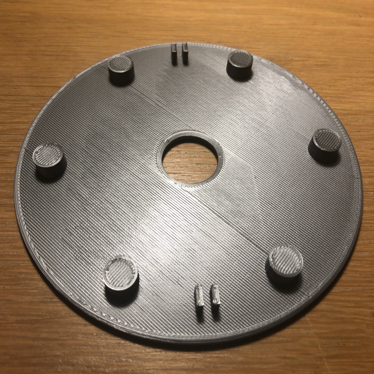 Shower Waste Cover Plate by Tim Weston Download free STL model