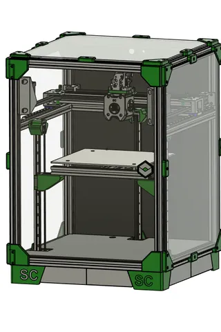 SimpleCore Geared Belted Z Axis by Ein | Download free STL model