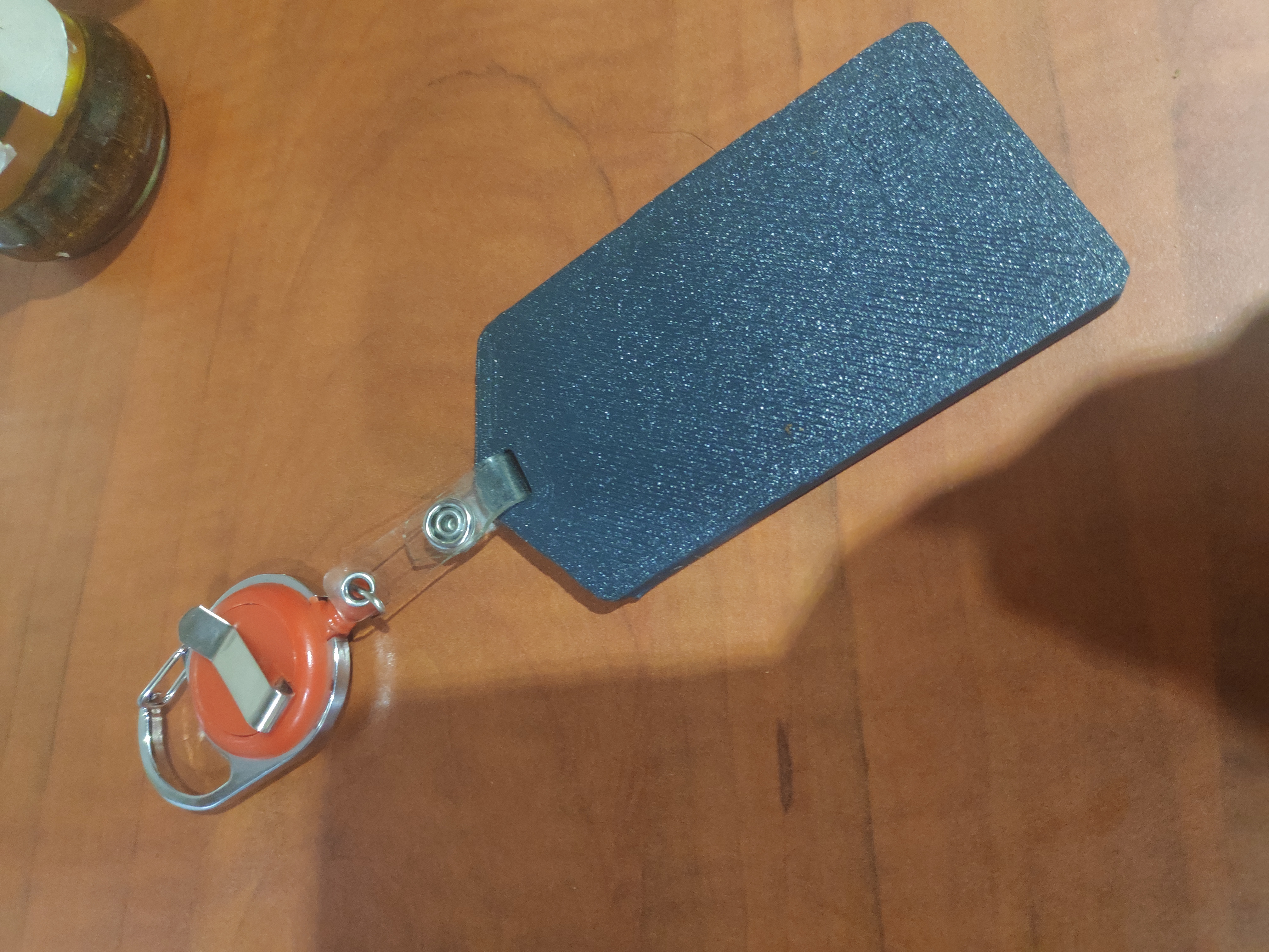Identification card blister
