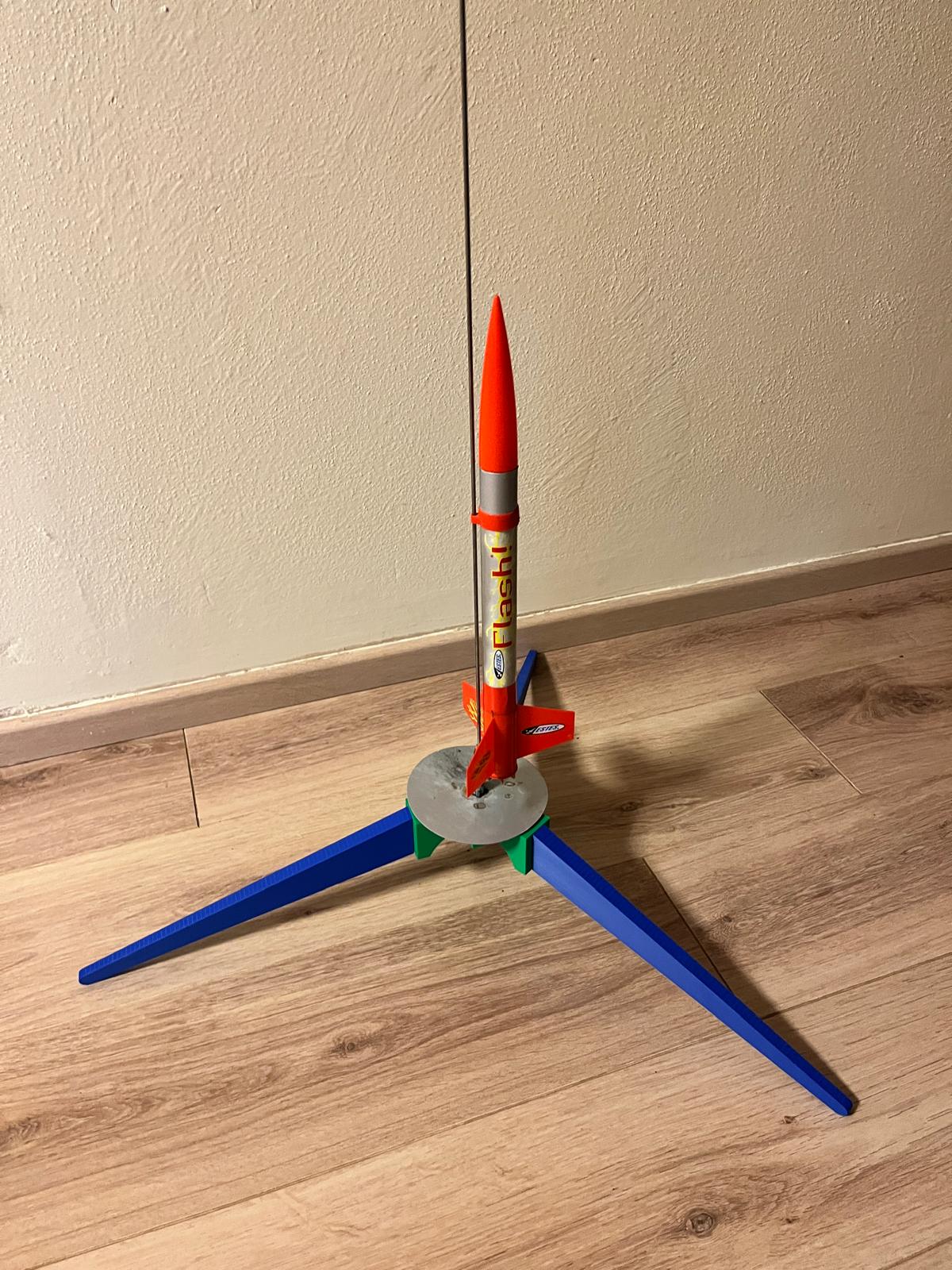 Launch pad for model rockets