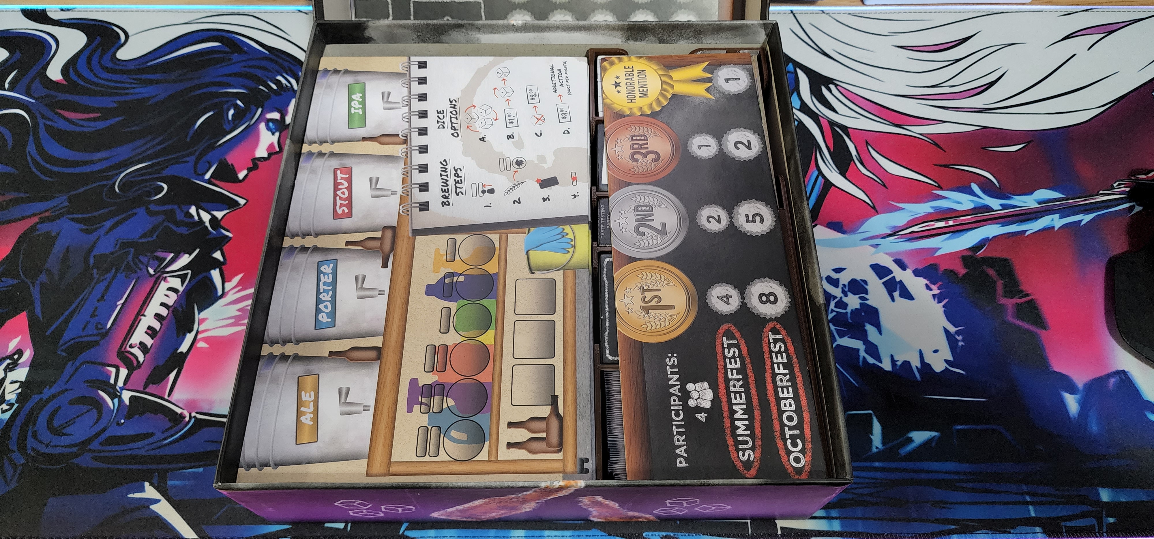 HomeBrewers - Board Game Insert