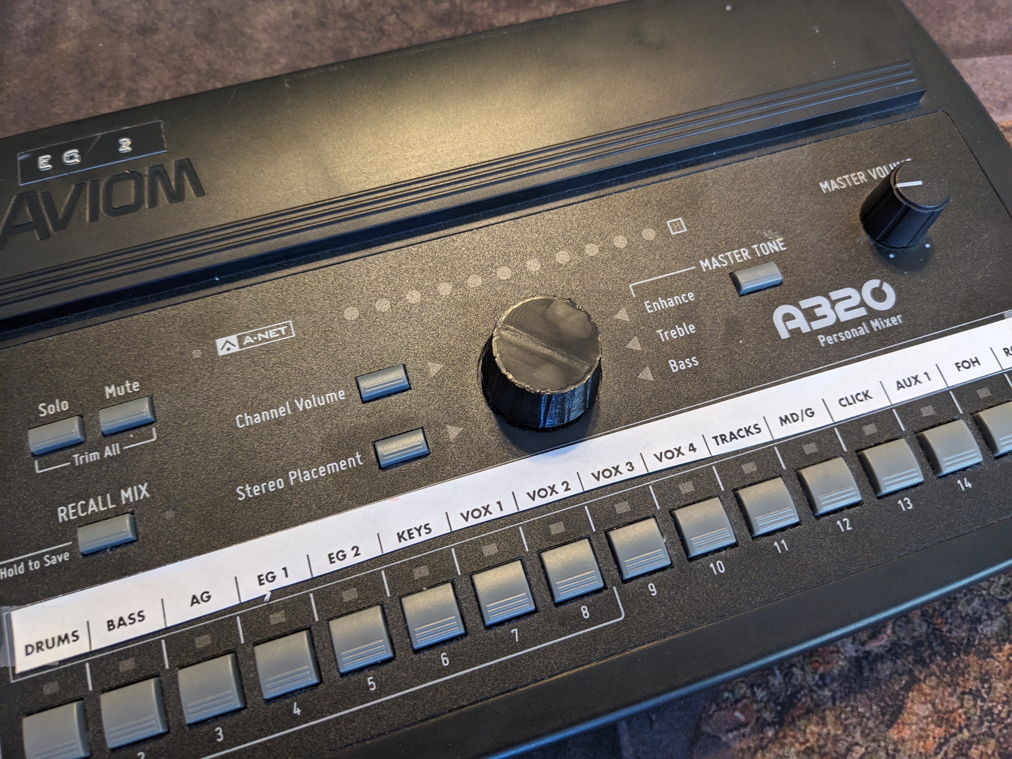 Aviom A320 primary knob