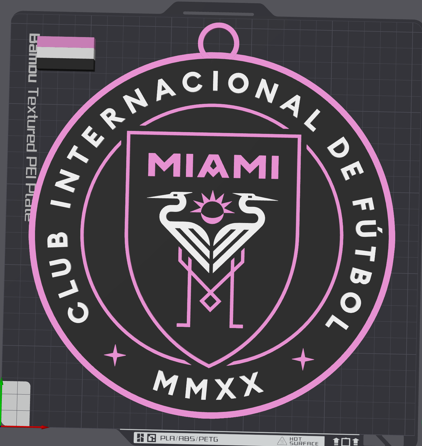 Inter Miami CF Oversized Necklace Logo