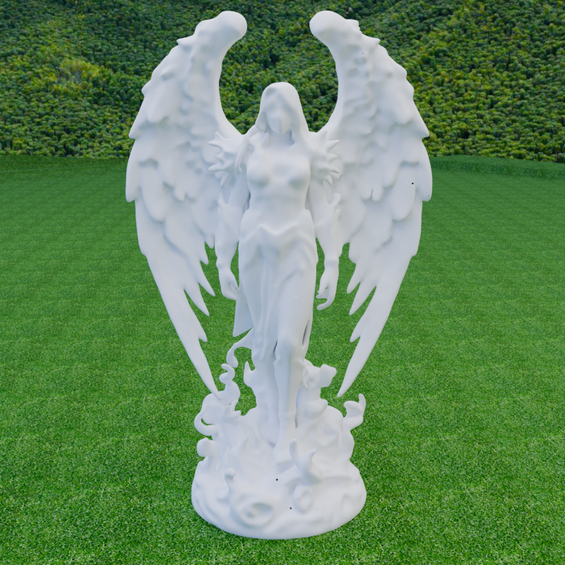 Miniatura 2 do modelo 3D Dark Angel