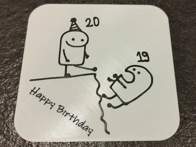 Birthday Card 20th Birthday