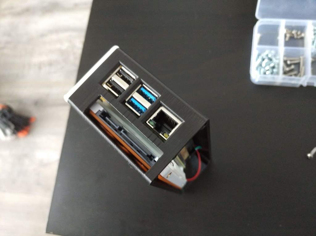STL file Raspberry Pi 4 + SSD 2.5 Case  Bitcoin Node 🔧・3D printable  model to download・Cults