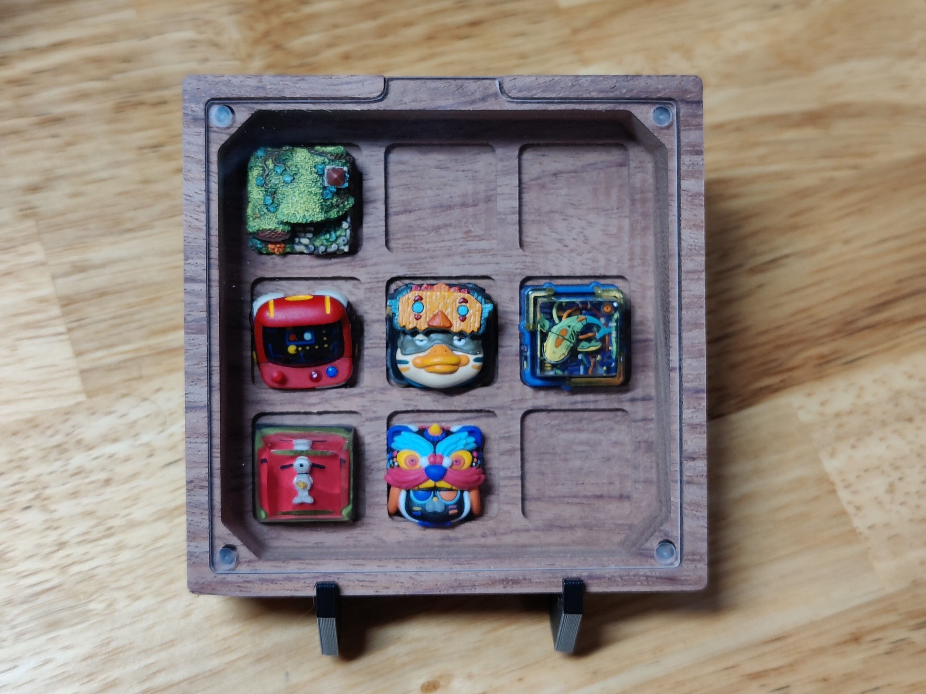 Artisan Keycap Display Case