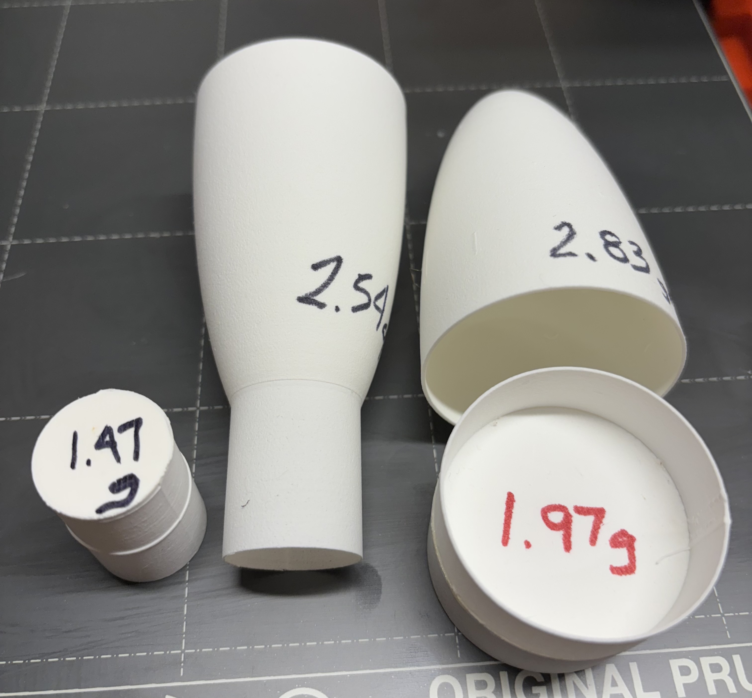 LW-PLA Dual Egg Capsule for Model Rocketry NRC Competition