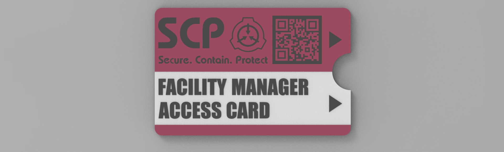 SCP - FACILITY MANAGER ACCESS CARD — miniatura 2
