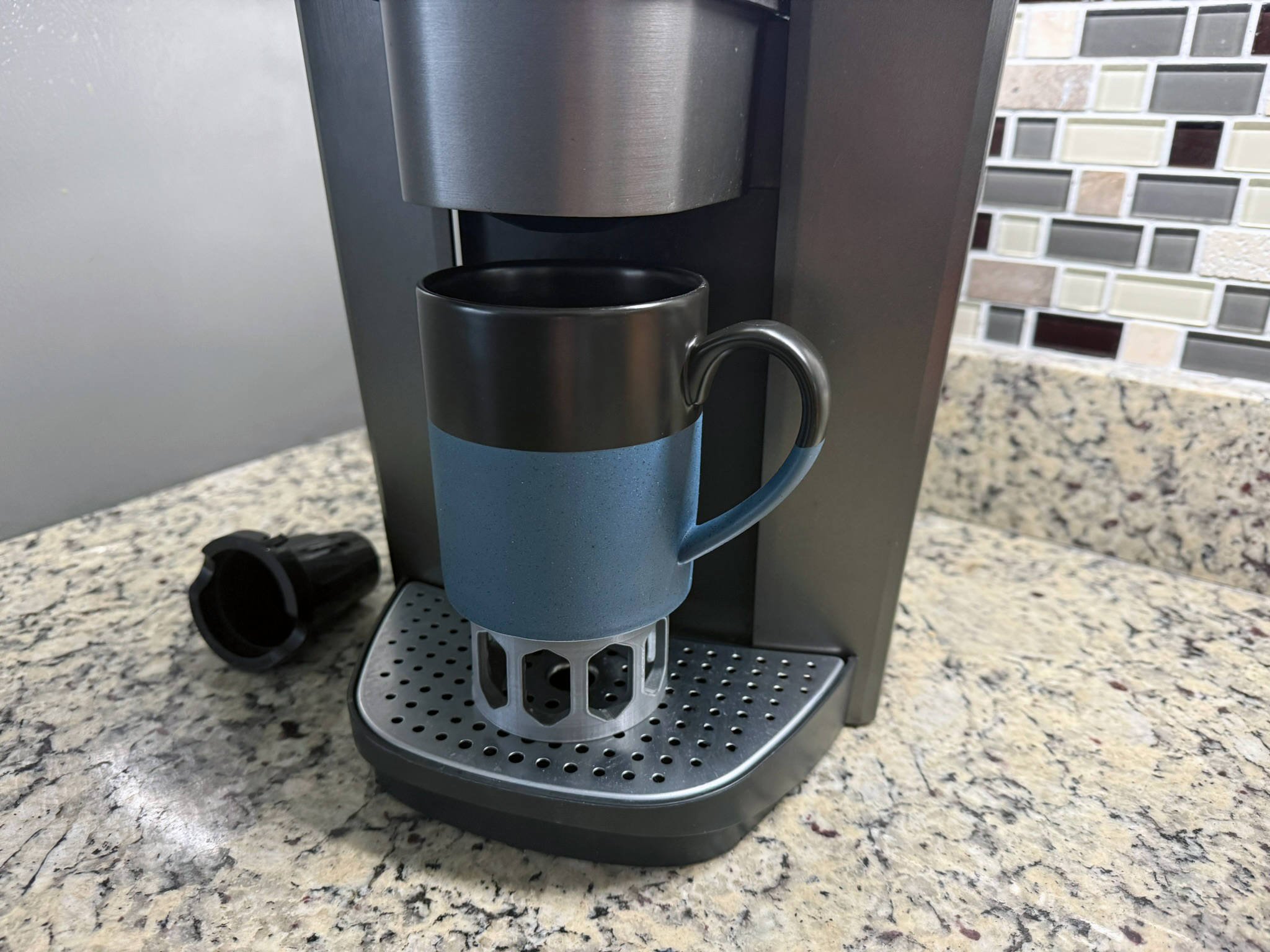 Simple Anti-Splash Mug Riser for Keurig and other Coffee Makers