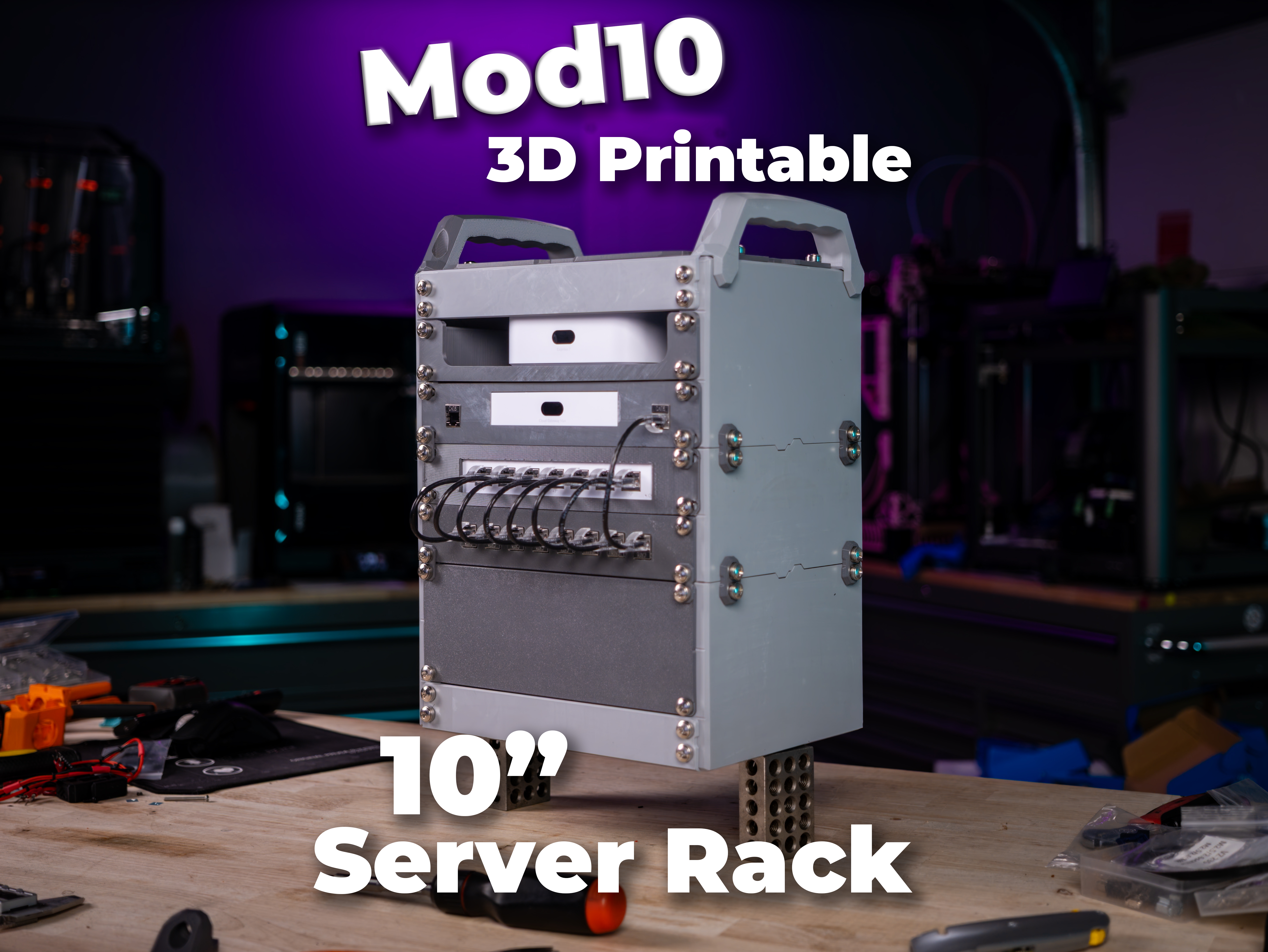 Modular 10" Server Rack! - Mod10