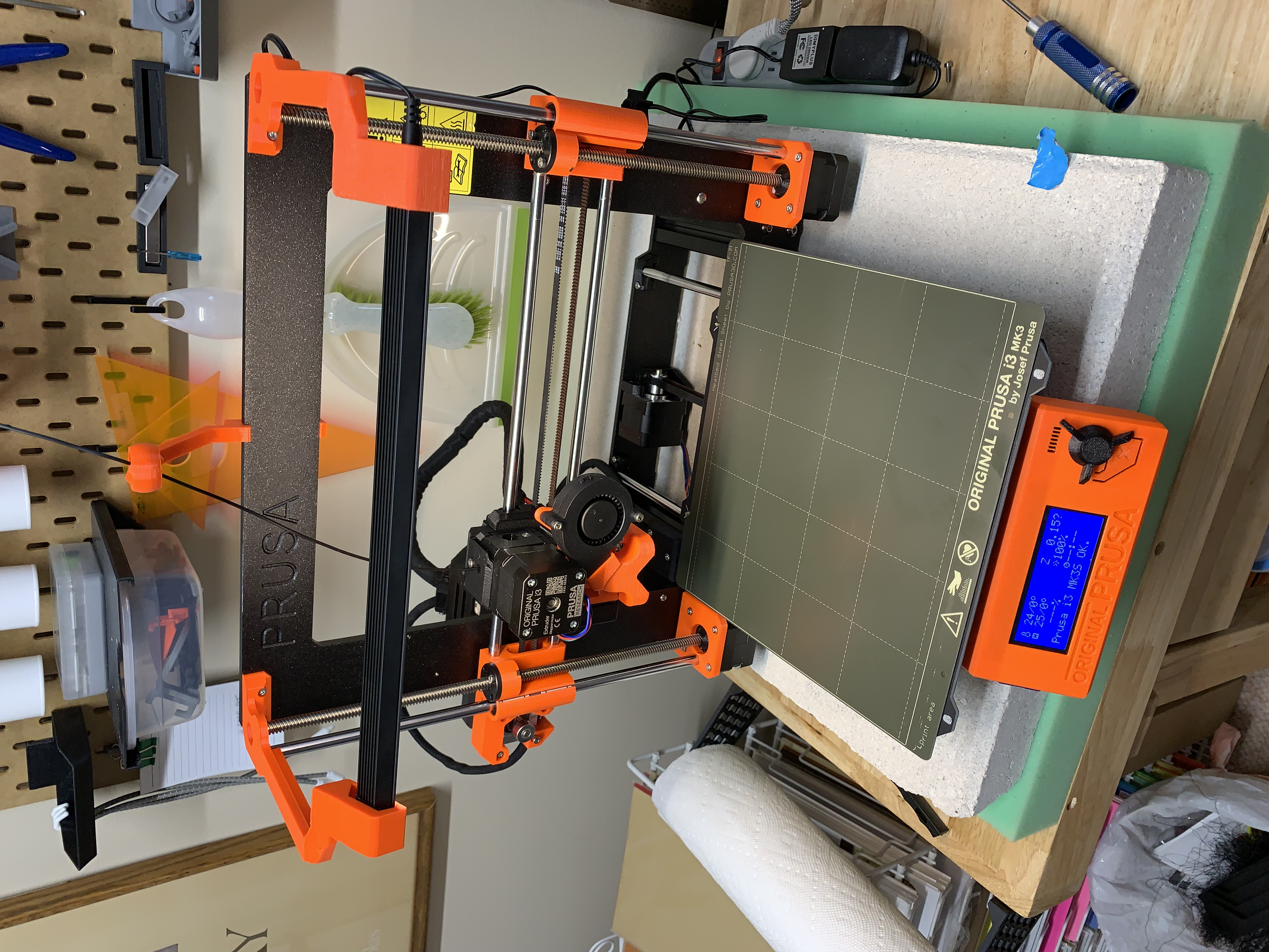 Under Cabinet LED Light Adapter for Prusa MK3