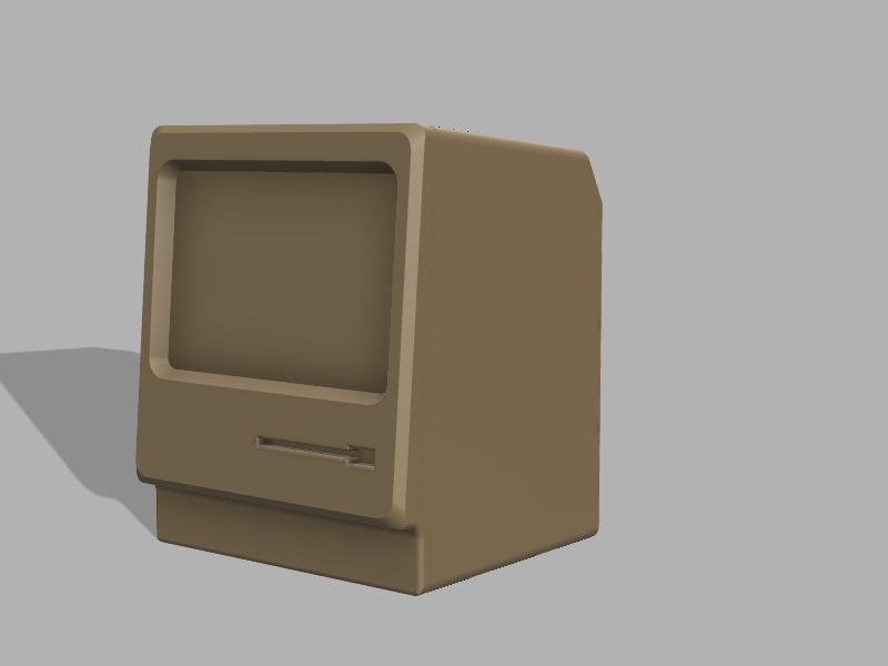 unfinished Macintosh retro Mac mini m4 with iPad mini6 as monitor