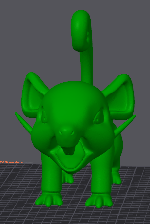 Rattata Pokemon N-0019