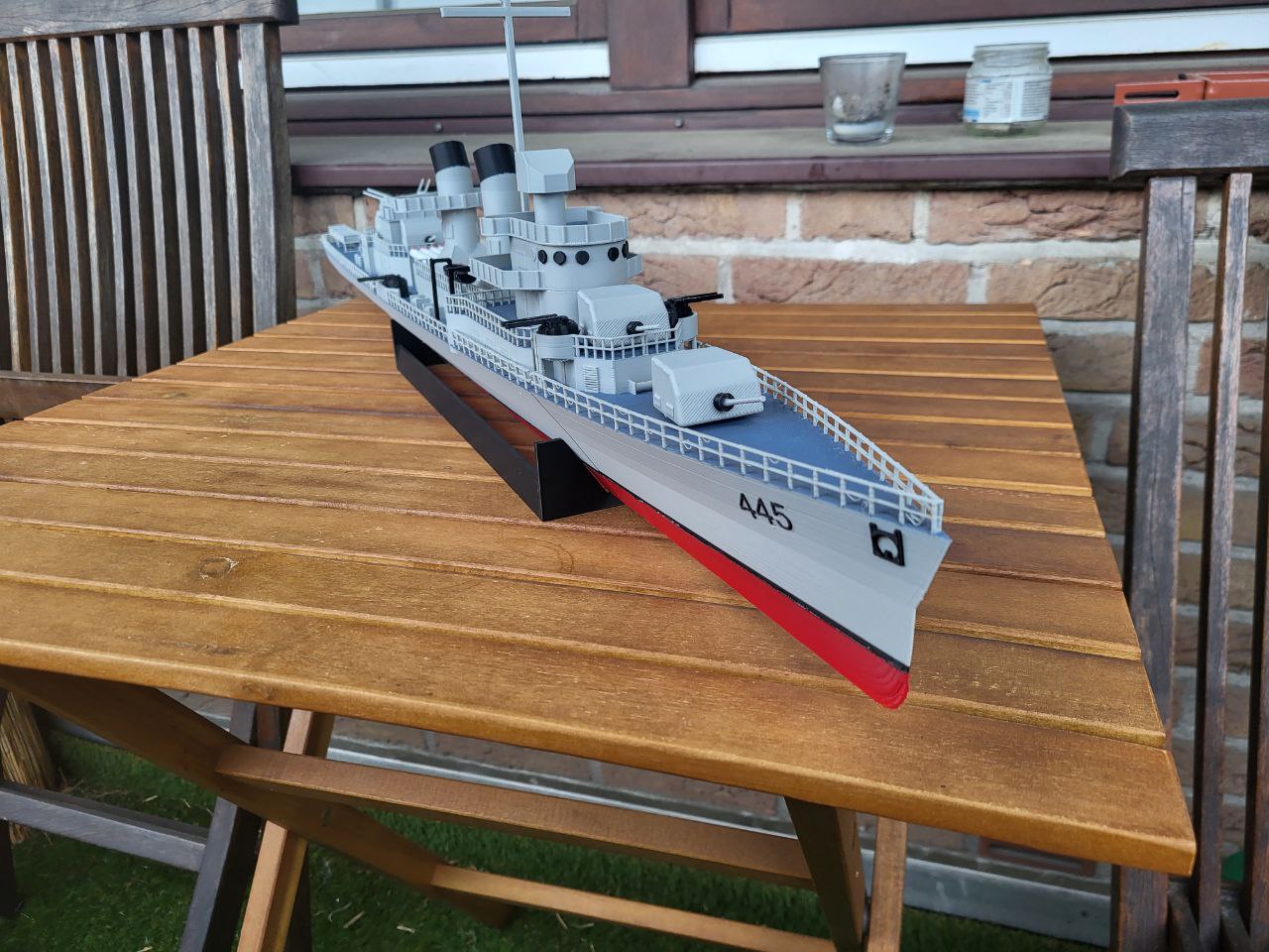 USS Fletcher DD 445 1;150 scale