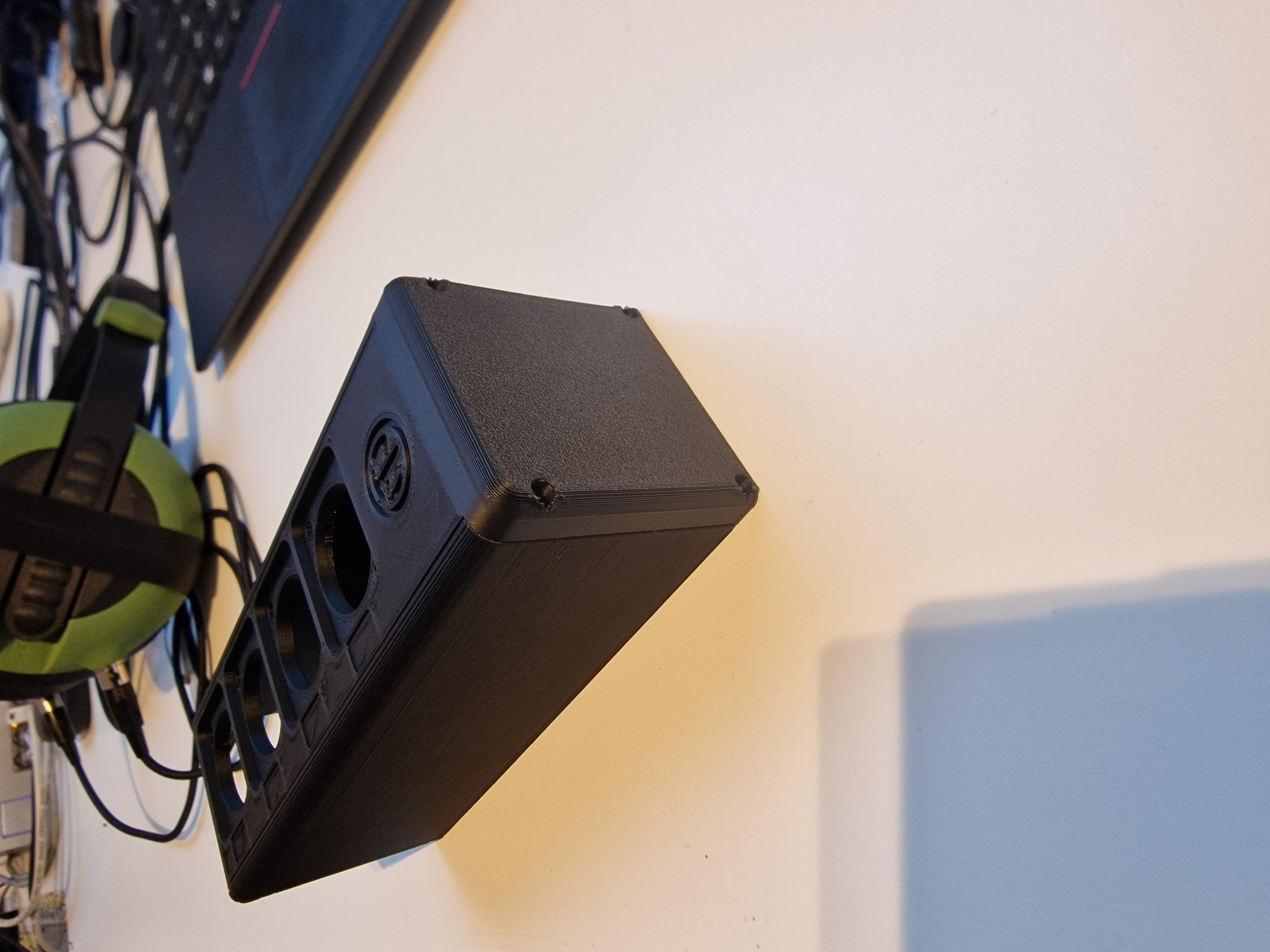 Ethercon - XLR box - tall version