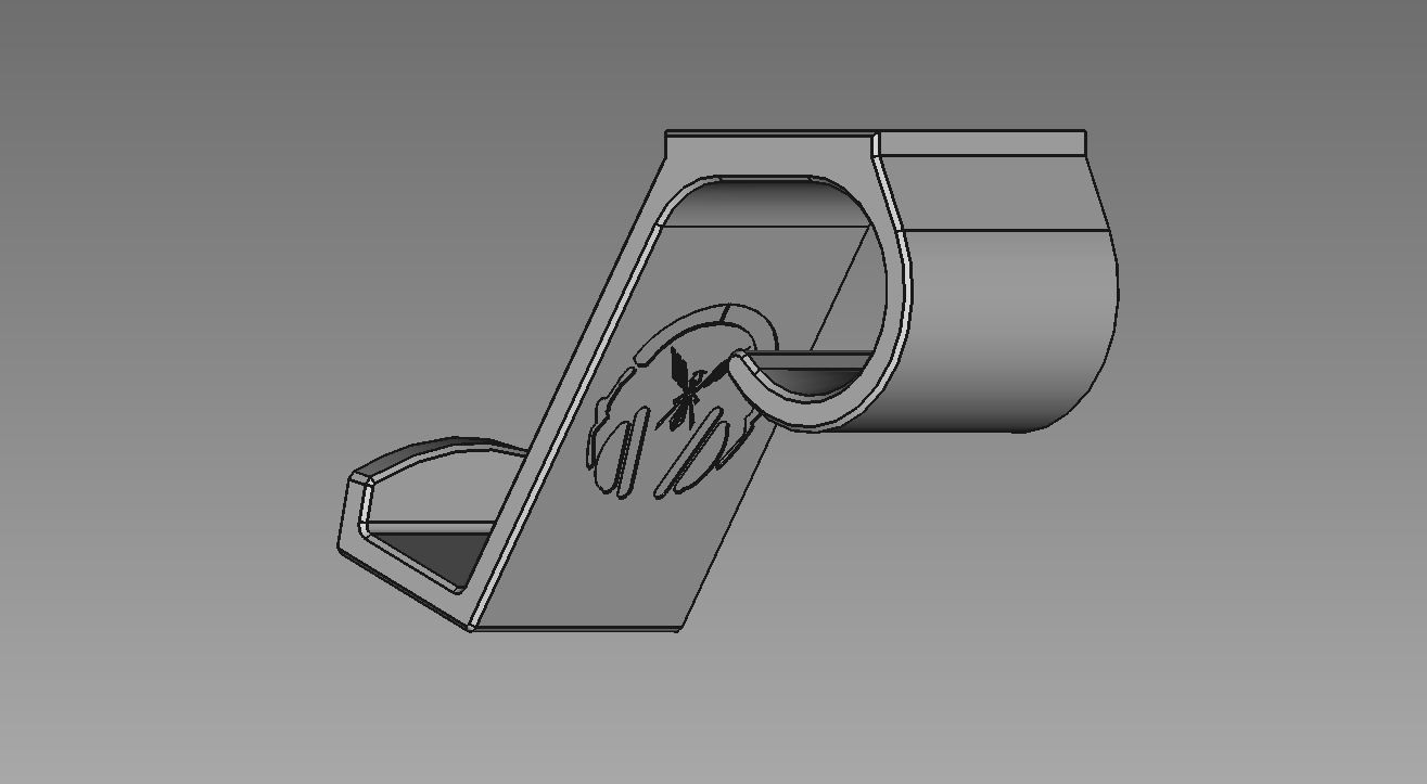Miniatura 3 do modelo 3D Controller and Headset Hook