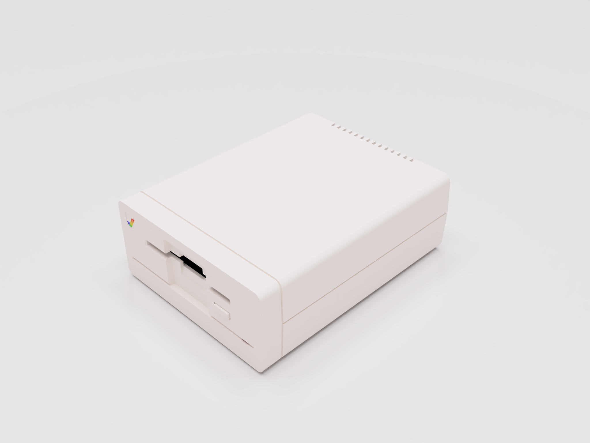 Amiga 1010 Disk Drive Scale Model
