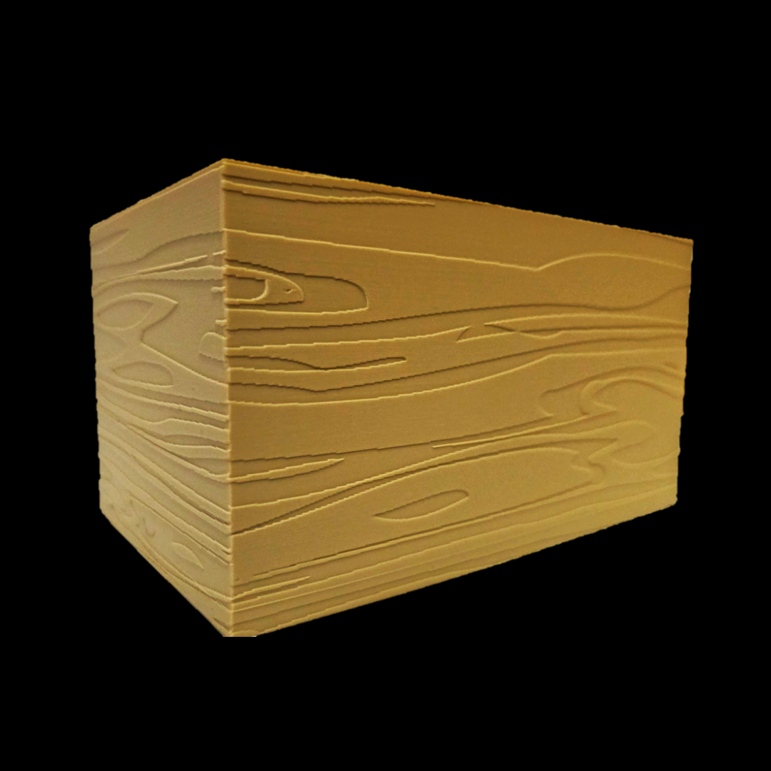 Rectangular Planter with Stylish Wood Texture — miniatura 5
