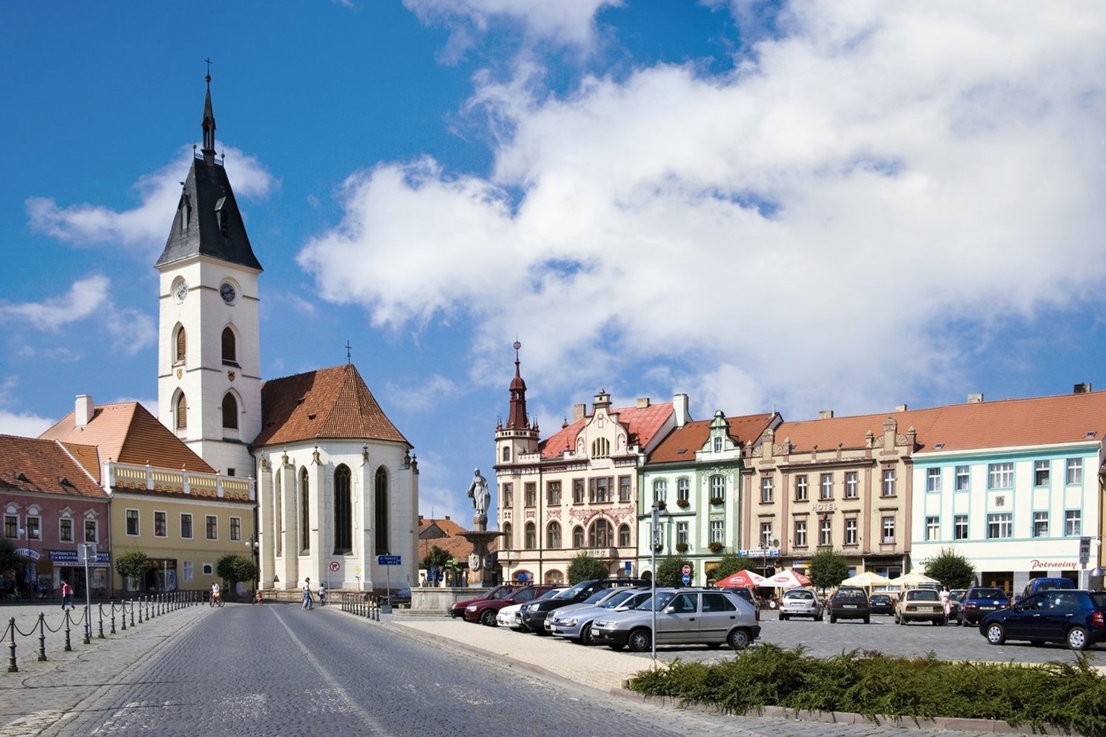 Vodnany square - Vodňanské náměstí