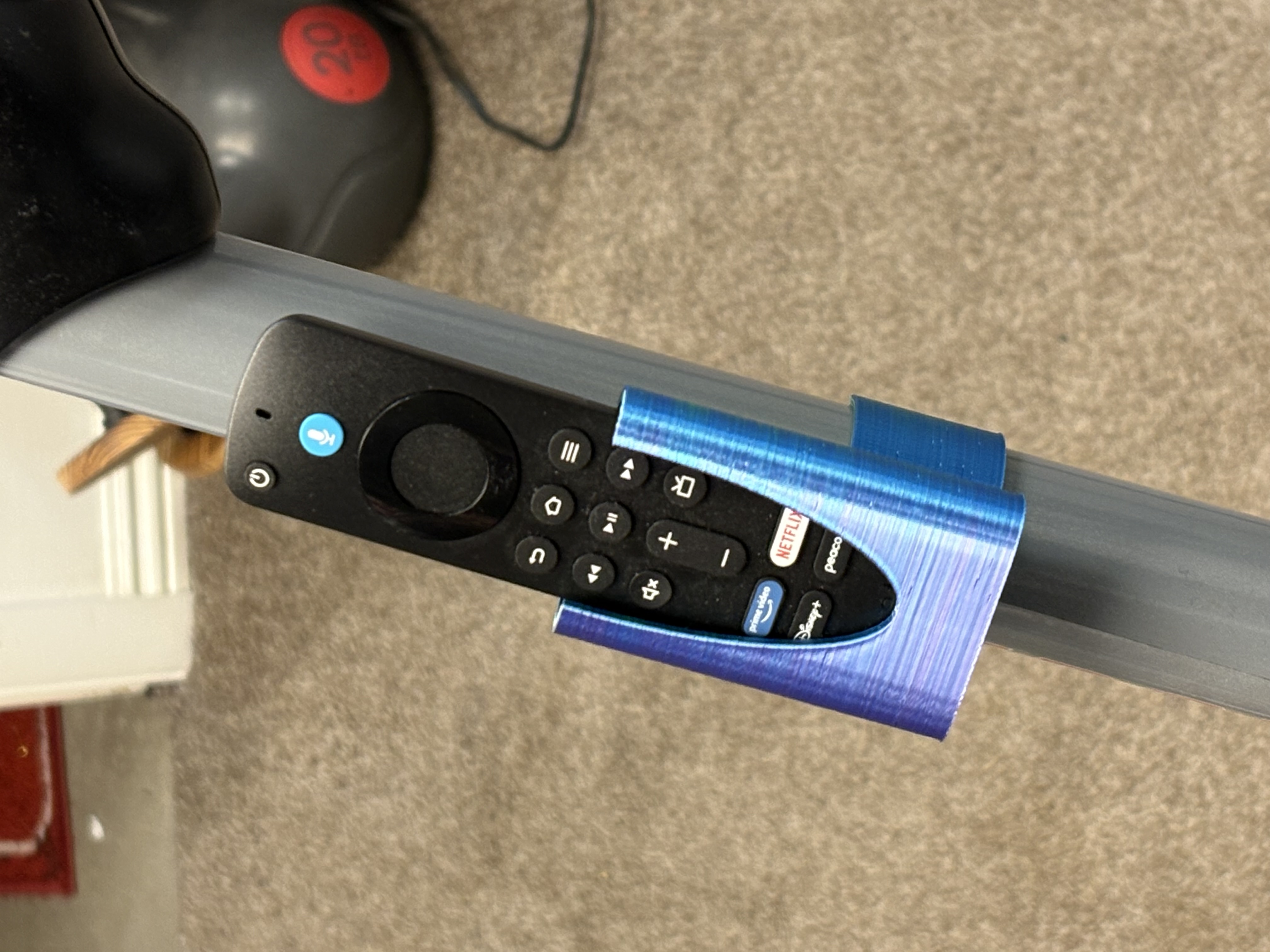 FireTV Remote Holder with Clip